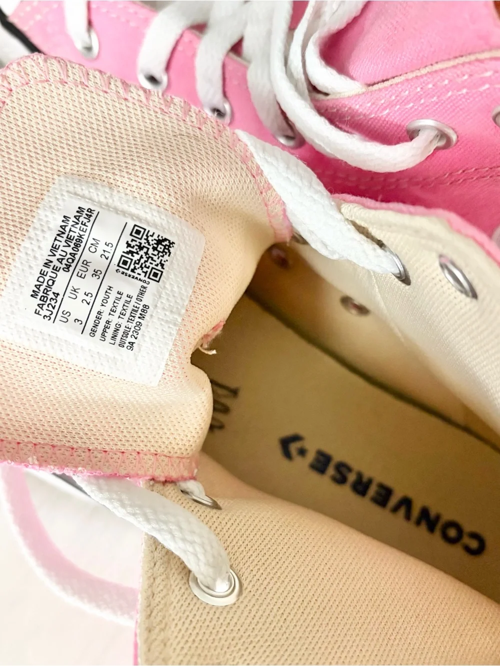Girls Pink High Too All Star Converse